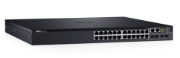Picture of DELL PowerConnect S3124 Managed L2/L3 Gigabit Ethernet (10/100/1000) 1U Black