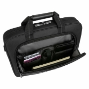 Picture of Targus TCT027GL laptop case 39.6 cm (15.6") Briefcase Black
