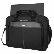 Picture of Targus TCT027GL laptop case 39.6 cm (15.6") Briefcase Black