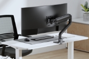 Picture of Neomounts DS70S-950BL1 Monitor arm 17-49" - gas spring - Topfix - 180°-stop