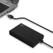 Picture of ACT 2.5" SATA hard drive enclosure, screwless, USB 3.2 Gen1