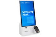 Picture of Samsung KM24C-5 Kiosk design 61 cm (24") LED 250 cd/m² Full HD White Touchscreen Built-in processor Windows 10 IoT Enterprise 16/7