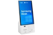 Picture of Samsung KM24C-5 Kiosk design 61 cm (24") LED 250 cd/m² Full HD White Touchscreen Built-in processor Windows 10 IoT Enterprise 16/7