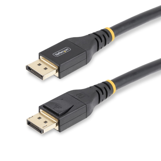 Picture of StarTech.com 25ft (7m) VESA-Certified Active DisplayPort 1.4 Cable, DP8K DisplayPort Cable w/HBR3, HDR10, MST, DSC 1.2, HDCP 2.2, 8K 60Hz, 4K 120Hz - DP 1.4 Cable M/M