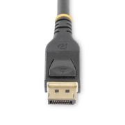 Picture of StarTech.com 25ft (7m) VESA-Certified Active DisplayPort 1.4 Cable, DP8K DisplayPort Cable w/HBR3, HDR10, MST, DSC 1.2, HDCP 2.2, 8K 60Hz, 4K 120Hz - DP 1.4 Cable M/M