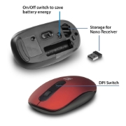 Picture of ACT Wireless Mouse 1200 DPI