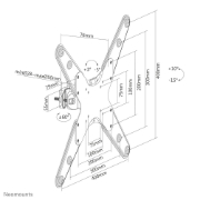 Picture of Neomounts FL40-430BL14 TV pole mount 32-55" - diam. 28-50 mm