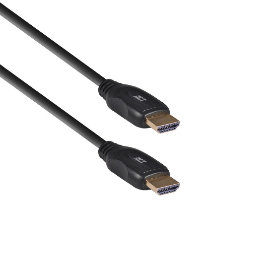 Picture of ACT 5 meters HDMI Ultra High Speed video cable v2.0 HDMI-A male - HDMI-A male