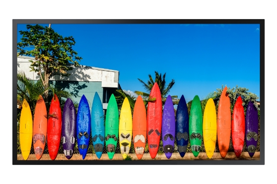 Picture of Samsung OM46B Digital signage flat panel 116.8 cm (46") LCD Wi-Fi 4000 cd/m² Full HD Black Tizen 5.0 24/7