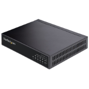Picture of StarTech.com Unmanaged 2.5G Switch - 5 Port Gigabit Switch - 2.5GBASE-T Unmanaged Ethernet Switch - Ethernet Splitter - Din Rail or Wall Mount - Multi-Gigabit - Auto-MDIX - 9K Jumbo