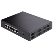 Picture of StarTech.com Unmanaged 2.5G Switch - 5 Port Gigabit Switch - 2.5GBASE-T Unmanaged Ethernet Switch - Ethernet Splitter - Din Rail or Wall Mount - Multi-Gigabit - Auto-MDIX - 9K Jumbo