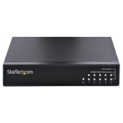 Picture of StarTech.com Unmanaged 2.5G Switch - 5 Port Gigabit Switch - 2.5GBASE-T Unmanaged Ethernet Switch - Ethernet Splitter - Din Rail or Wall Mount - Multi-Gigabit - Auto-MDIX - 9K Jumbo
