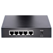 Picture of StarTech.com Unmanaged 2.5G Switch - 5 Port Gigabit Switch - 2.5GBASE-T Unmanaged Ethernet Switch - Ethernet Splitter - Din Rail or Wall Mount - Multi-Gigabit - Auto-MDIX - 9K Jumbo