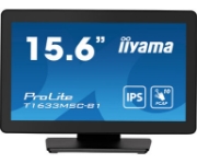 Picture of iiyama ProLite T1633MSC-B1 computer monitor 39.6 cm (15.6") 1920 x 1080 pixels Full HD LCD Touchscreen Black