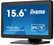 Picture of iiyama ProLite T1633MSC-B1 computer monitor 39.6 cm (15.6") 1920 x 1080 pixels Full HD LCD Touchscreen Black
