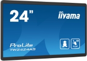 Picture of iiyama TW2424AS-B1 Signage Display Digital signage flat panel 60.5 cm (23.8") Wi-Fi 250 cd/m² 4K Ultra HD Black Touchscreen Built-in processor Android 24/7