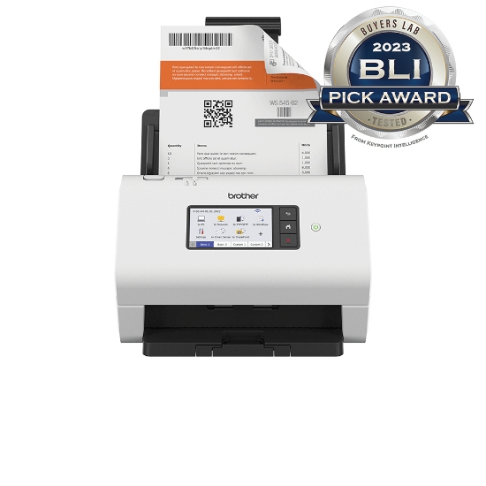 Picture of Brother ADS-4900W scanner ADF + Sheet-fed scanner 600 x 600 DPI A4 Black, White