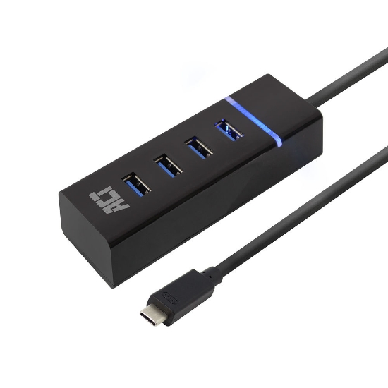 Picture of ACT USB-C hub 3.0 4 port, USB-A