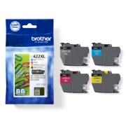 Picture of Brother LC422XLVAL ink cartridge 4 pc(s) Original Black, Cyan, Magenta, Yellow