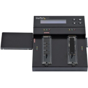 Picture of StarTech.com Standalone M.2 SATA & M.2 NVMe Duplicator and Eraser - HDD/SSD Cloner/Wiper for M.2 PCIe AHCI/NVMe, M.2 SATA, 2.5/3.5" SATA Drives - External Hard Drive Eraser/Duplicator, TAA