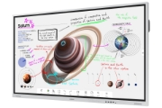 Picture of Samsung WM75B interactive whiteboard 190.5 cm (75") 3840 x 2160 pixels Touchscreen Grey, White