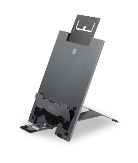 Picture of BakkerElkhuizen Ergo-Q Hybrid Pro Laptop stand Black, Dark Grey 40.6 cm (16")