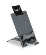 Picture of BakkerElkhuizen Ergo-Q Hybrid Pro Laptop stand Black, Dark Grey 40.6 cm (16")
