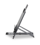 Picture of BakkerElkhuizen Ergo-Q Hybrid Pro Laptop stand Black, Dark Grey 40.6 cm (16")