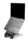 Picture of BakkerElkhuizen Ergo-Q Hybrid Pro Laptop stand Black, Dark Grey 40.6 cm (16")