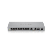 Picture of Zyxel XGS1010-12-ZZ0102F network switch Unmanaged Gigabit Ethernet (10/100/1000) Grey