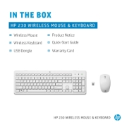 Picture of HP 230 Wireless Mouse and Keyboard Combo