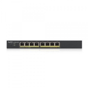 Picture of Zyxel GS1900-8HP v3 PoE Managed L2 Gigabit Ethernet (10/100/1000) Power over Ethernet (PoE) Black