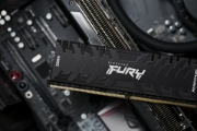 Picture of Kingston Technology FURY 32GB 3200MT/s DDR4 CL16 DIMM (Kit of 2) 1Gx8 Renegade Black
