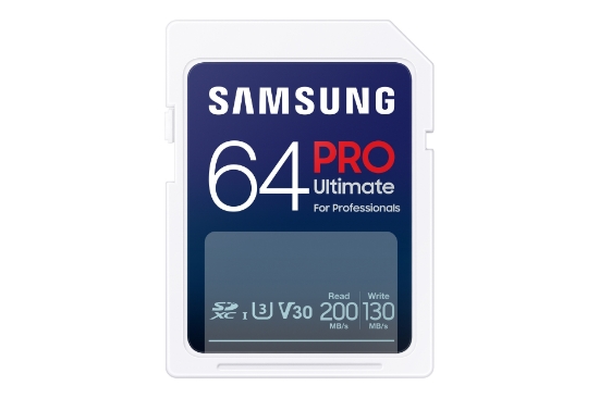 Picture of Samsung PRO Ultimate 64 GB SDXC UHS-I Class 3
