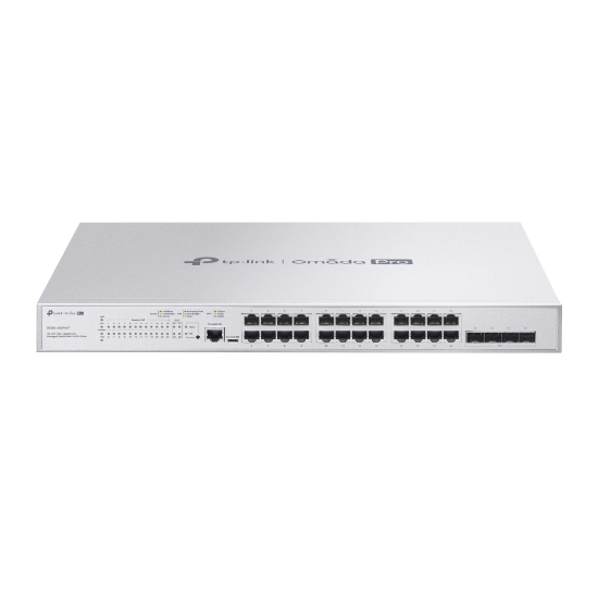 Picture of TP-Link Omada Pro 24-Port PoE+ Gigabit L2+ Managed Switch with 4 SFP+ Slots