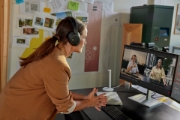 Picture of POLY Voyager Surround 85 UC USB-C Headset +USB-C/A Adapter +Charging Stand