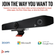 Picture of POLY Studio X52 All-In-One Video Bar with TC10 Controller Kit