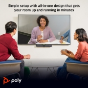Picture of POLY Studio X30 All-In-One Video Bar