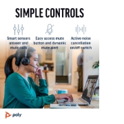 Picture of POLY Voyager Focus 2 USB-C Headset