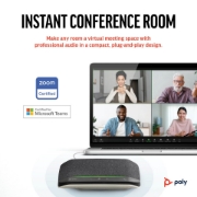 Picture of POLY Sync 10 USB-A USB-C Speakerphone