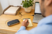 Picture of POLY Sync 10 USB-A USB-C Speakerphone