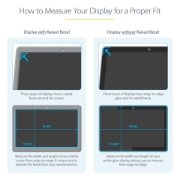 Picture of StarTech.com 15.6-inch 16:9 Laptop Privacy Filter, Anti-Glare Privacy Screen w/51% Blue Light Reduction, Notebook Screen Protector w/ +/- 30 Degrees Viewing Angle, Matte/Glossy