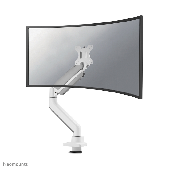 Picture of Neomounts DS70PLUS-450WH1 Monitor arm 17-49" - gas spring - Topfix - 180°-stop