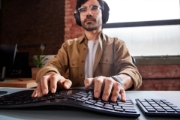 Picture of POLY Voyager Surround 80 UC Microsoft Teams Certified USB-C Headset +USB-C/A Adapter