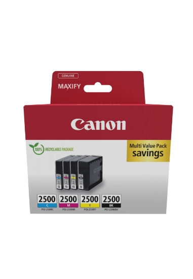 Picture of Canon 9290B006 ink cartridge 4 pc(s) Original Black, Cyan, Magenta, Yellow