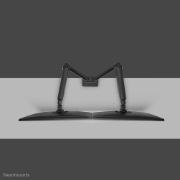 Picture of Neomounts DS70S-950BL2 Monitor arm 17-35" - gas spring - Topfix - 180°-stop