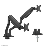 Picture of Neomounts DS70S-950BL2 Monitor arm 17-35" - gas spring - Topfix - 180°-stop