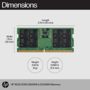 Picture of HP 16GB DDR5 5600MHz SODIMM Memory