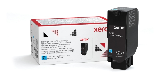 Picture of Xerox Genuine ® VersaLink® C625 Color Multifunction Printer Cyan High capacity Toner Cartridge (16000 Pages) - 006R04637