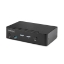 Picture of StarTech.com 2-Port DisplayPort KVM Switch, 8K 60Hz / 4K 144Hz, Single Display, DP 1.4, 2x USB 3.0 Ports, 4x USB 2.0 HID Ports, Push-Button & Hotkey Switching, TAA Compliant - OS Independent, Metal Housing
